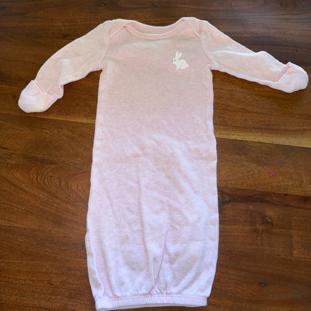 Carter's Light Pink Bunny Sleep Sack